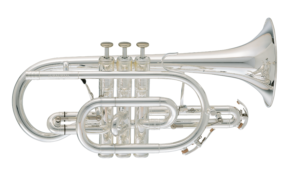 B-Cornet GENEVA Mentor versilbert