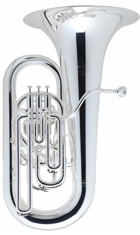 Es-Tuba BESSON Sovereign versilbert