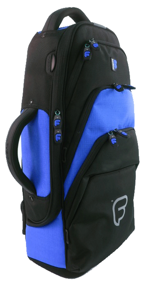 FUSION Tenorsaxophon Gig Bag Premium Bag blau/schwarz