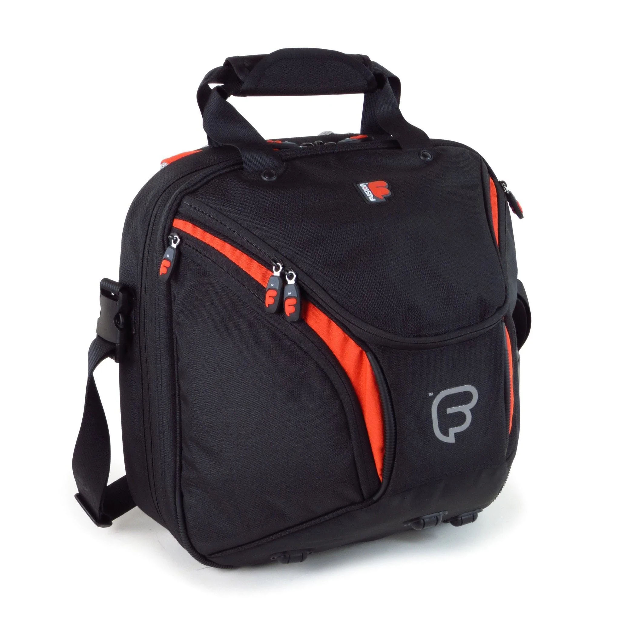 FUSION Premium Waldhorn Bag schwarz/orange abnehmbar