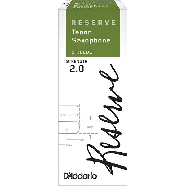 D'ADDARIO Reserve Tenor Saxophonblatt Stärke 2.0