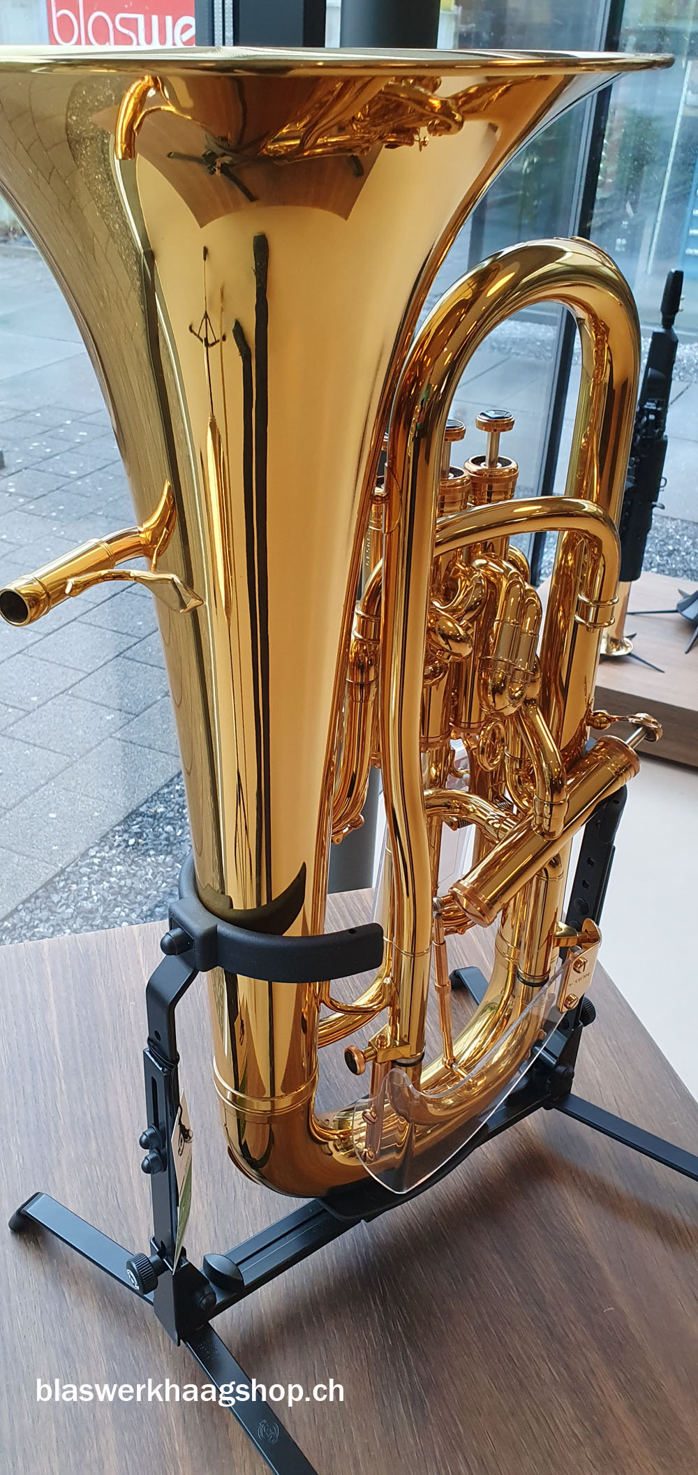 Euphonium BESSON Prestige Modell Steven Mead, goldlackiert