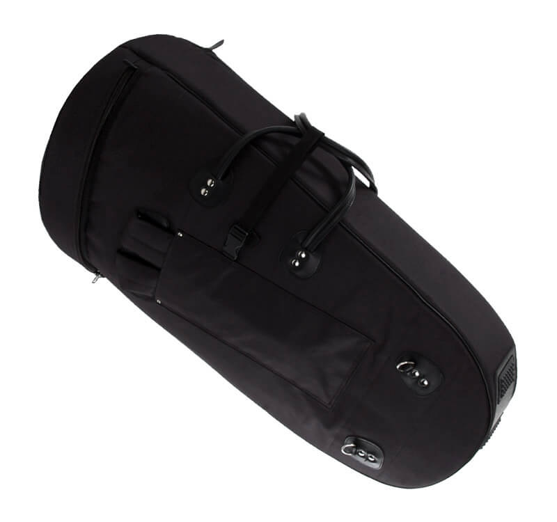 LION B-Tuba Soft Bag schwarz Deckelöffnung zu Yamaha 632 und Besson Sov