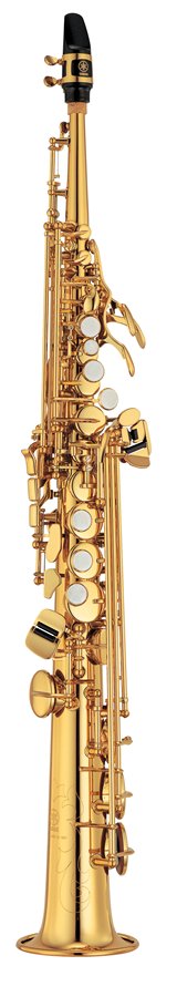 Sopran Saxophon YAMAHA YSS-475 II Goldlack