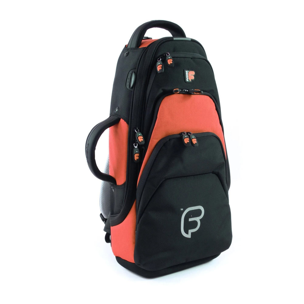 FUSION Altsaxophon Gig Bag Premium Bag orange/schwarz