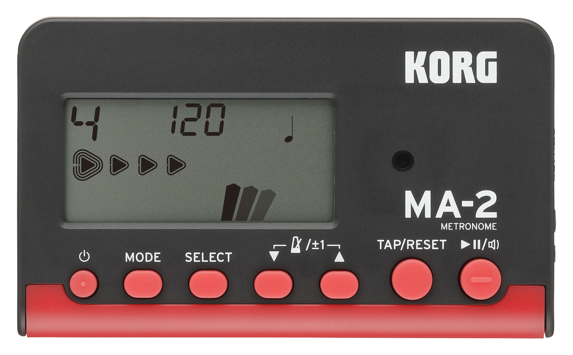 KORG Metronom MA-2  schwarz / rot