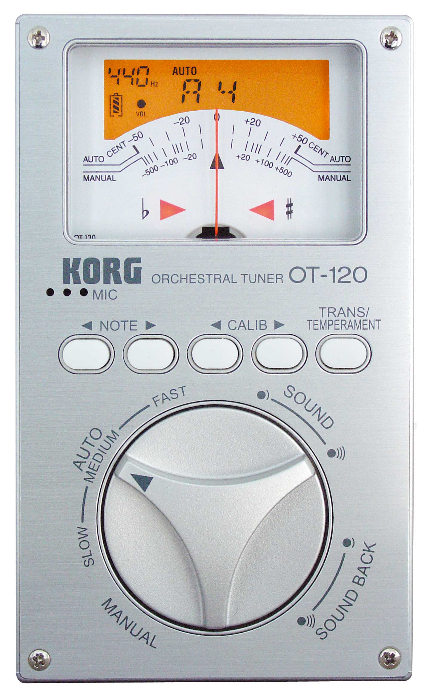 KORG Stimmgerät OT-120  chromatisch