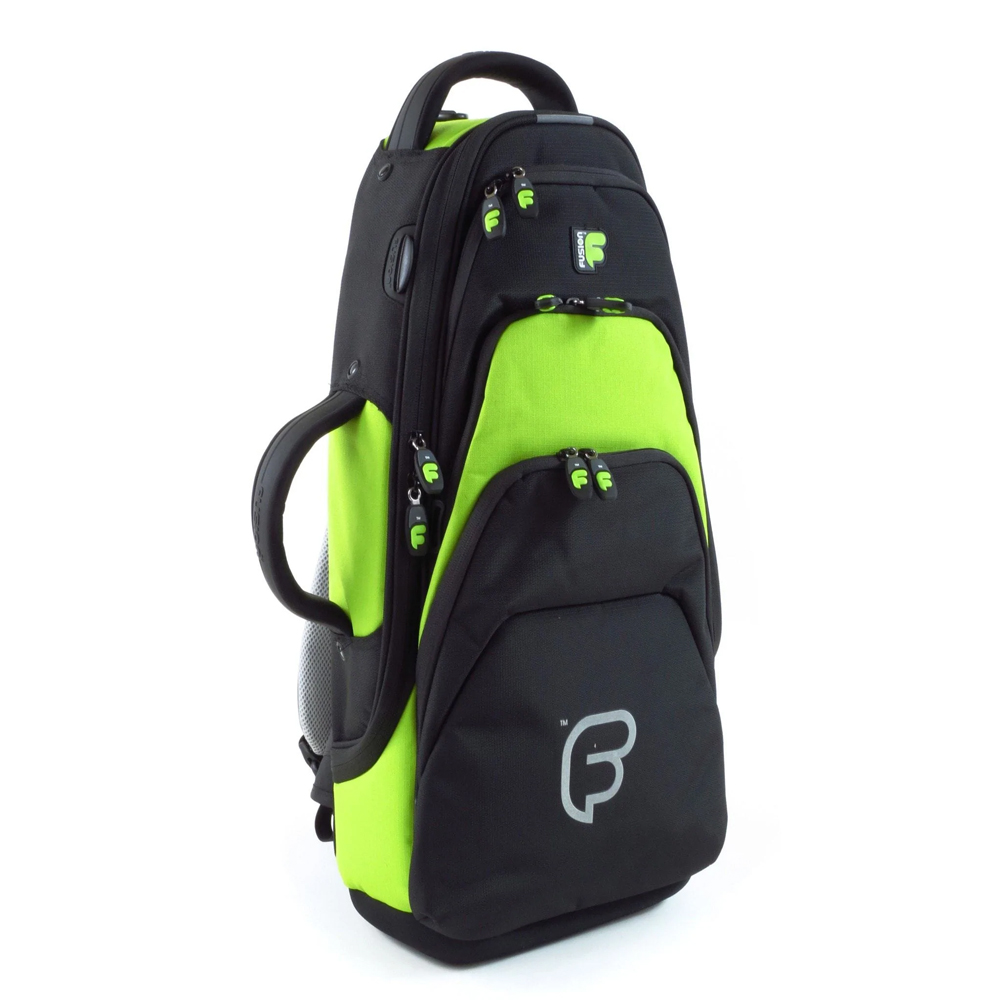 FUSION Tenorsaxophon Gig Bag Premium Bag lime/schwarz