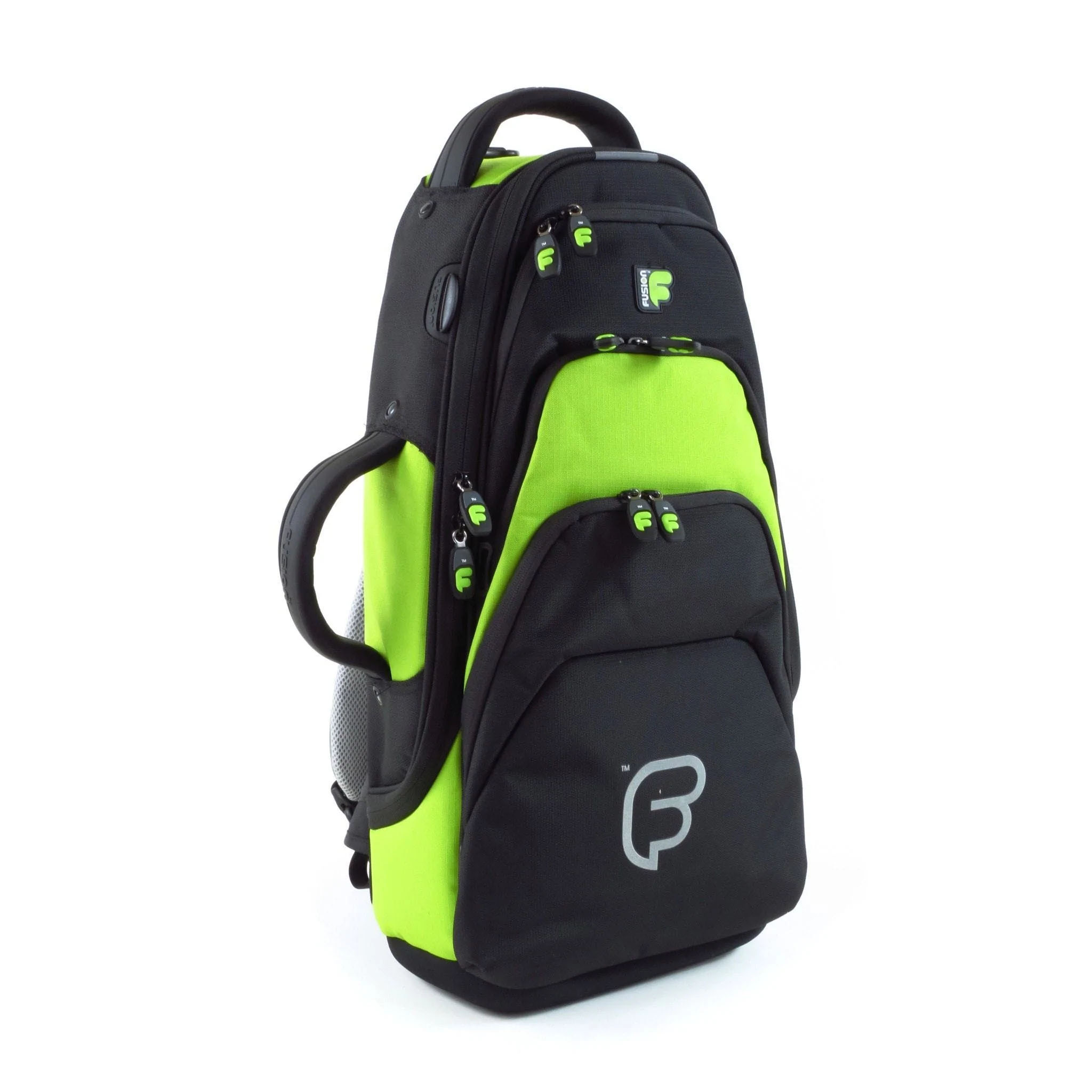 FUSION Premium Trompeten Bag schwarz/lime